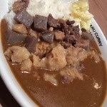 ダマールカレー - どて焼きカレー