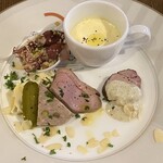 Bistro ROSY - 前菜盛り合わせ