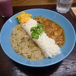 エピタフカレー - 2種盛り