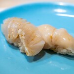 うを徳 - 2026.5 愛知産平貝と野付産帆立貝の食べ比べ