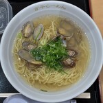 御在所サービスエリア（下り線） 吉平らーめん - あさり塩らーめん