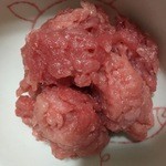 まぐろや - まぐろの中落ち。これを食べるために通っていると言っても過言ではありません。