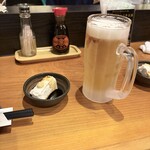 地酒と地産料理 なぎじ - つきだしの手作りジーマミー豆腐は絶品でした