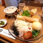 マルヨシ製麺所 - プレミアム天盛りぶっかけ
