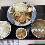 食事処・呑処 縁 - 豚生姜焼き定食