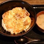 宮崎県日南市 塚田農場 - 塚だま親子丼（1250円）味噌汁付き