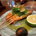 Pig & Palm - 海老の串焼き