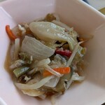レストラン・ポート - 「鶏肉と野菜の塩麹炒め」750円
