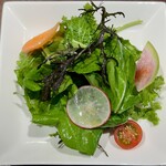 IMPASTO - 契約農家産たちのインサラータ ミスタ、とってもみずみずしい新鮮なサラダだった。