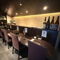鴨料理鴨亭 - 内観(カウンター)