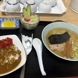 工藤精肉店食堂部 - 料理写真:Aセット¥1100