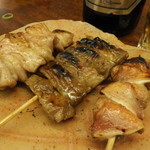 北新地たゆたゆDX - やきとん　おすすめ五串：850円　