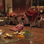 シャンパン&醤油バー フルートフルート - ロゼ：900円