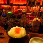 シャンパン&醤油バー フルートフルート - めんどくさいけどテンションの上がる卵かけご飯：600円 