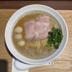 NIBOSHI MANIA - 三種のカニ煮干ソバ うずら