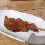 ひないや - 極上レバー串焼き（やきとり3本&親子丼セット@1,518円）