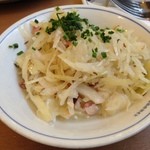 ZUM FRANZISKANER - 2014年2月下旬。2回目訪問時。ザワークラウト。美味しい。