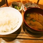 Naniwa Robata Itada Kitai - 頂鯛定食Plus（ご飯＆豚汁）