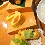 浪花ろばた 頂鯛 - 頂鯛定食Plus（階段の下部）