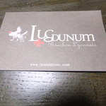 ルグドゥノム ブション リヨネ - ショップカード