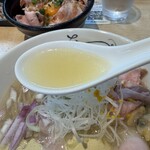 中華そば 結。 - スープ