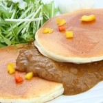 ☆カレーdeパンケーキ