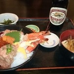 海鮮どんぶり亭 - スペシャル海鮮丼（ネタ・ご飯増し）1680円＋300円