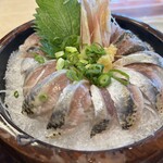 和食レストランとんでん - 料理写真:旨いわしの刺身 790円