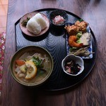 いちのいで会館 - 気の利いた朝定食風