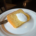 茶房・伽羅 - シフォンケーキ