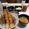 博多天ぷらたかお - 料理写真:★★たかお天丼 1550円 海老2本、茄子、豚バラ、カボチャ、ピーマン！味は普通！