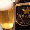 次男坊 - ビールはサッポロ黒ラベル