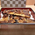 鰻家 - うな重 並 ご飯大盛り
