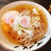 すば - ■かけ蕎麦（冷） 温玉トッピング ◎