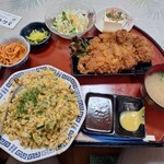 とん亭 - 料理写真:とんかつ焼き飯・大盛り