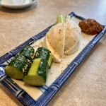 とろわる - かぶとキュウリのどすこい味噌（350円）