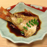 うを徳 - 伊勢産のど黒煮付け