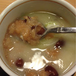 うを徳 - 萩甘鯛とお赤飯の白味噌蒸しは稀有な一品！