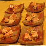 うを徳 - 余市あん肝が並ぶ豪華なビジュアル・・・もちろんお味も言葉不要