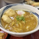 杵屋 - 料理写真:チーズ餅天カレーうどん定食