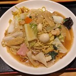 お食事処 風乃間 - 五目あんかけ焼きそば980円