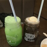 さくらば商店 - コーヒーフロートとメロンフロート