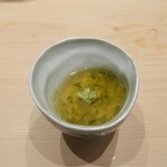 鮨 龍次郎 - しらすの茶碗蒸し