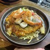 ケイ - 麺なしお好み焼き　エビとイカトッピング