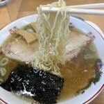 佐々木食堂 - ちりちりの細縮れ麺