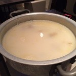 もつ鍋 水炊き 極 - 水炊き