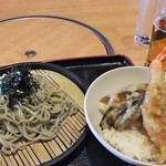 村さ来 - ミニ丼＆蕎麦850円