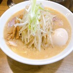 味噌麺処 田坂屋 - 味玉チャーシュー味噌ラーメン