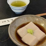 いし塚 - そば豆腐　550円