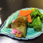 どんまい - 2015.3. \2000コース⑨　最後に春らしく　各一皿